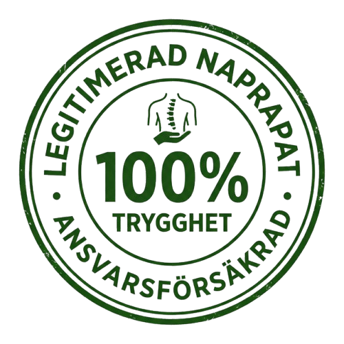 Legitimerad Naprapat Badge